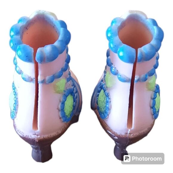 My Scene Juicy Bling Tropical Madison Westley Strappy High Heel Sandals - Picture 2 of 3